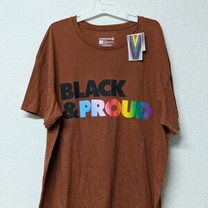 Target #takepride Black & Proud Brown T-Shirt Unisex Adult - XLarge